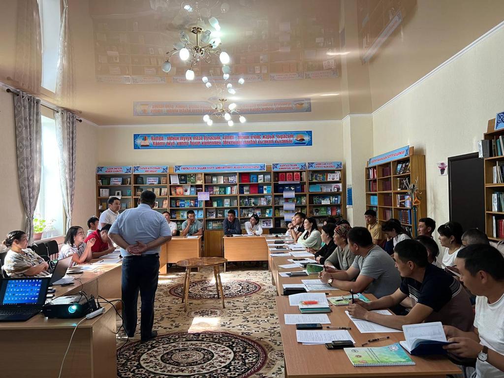 Учебный центр Министерства финансов КР проводит обучение в самом высокогорном регионе страны.